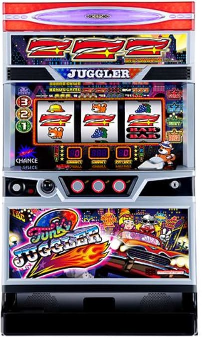 ファンキージャグラー2のゲームプレイ画面